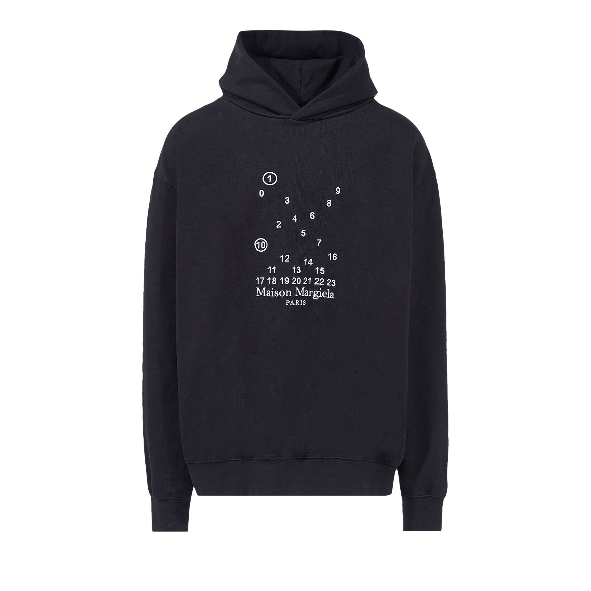 Maison Margiela Hooded Sweatshirt Black