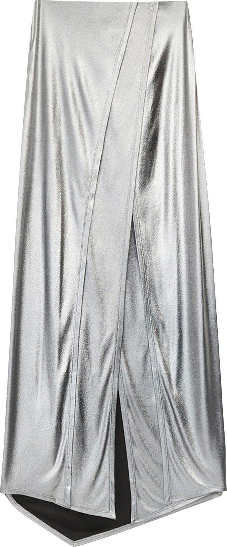 Loewe Midi Skirt 'Black/Silver'
