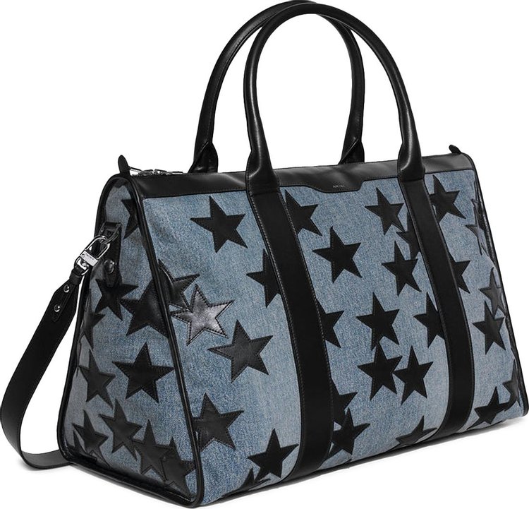 Amiri Weekender Stars Bag Clay IndigoBlack