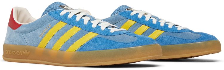 Adidas x Gucci Gazelle Light Blue Suede