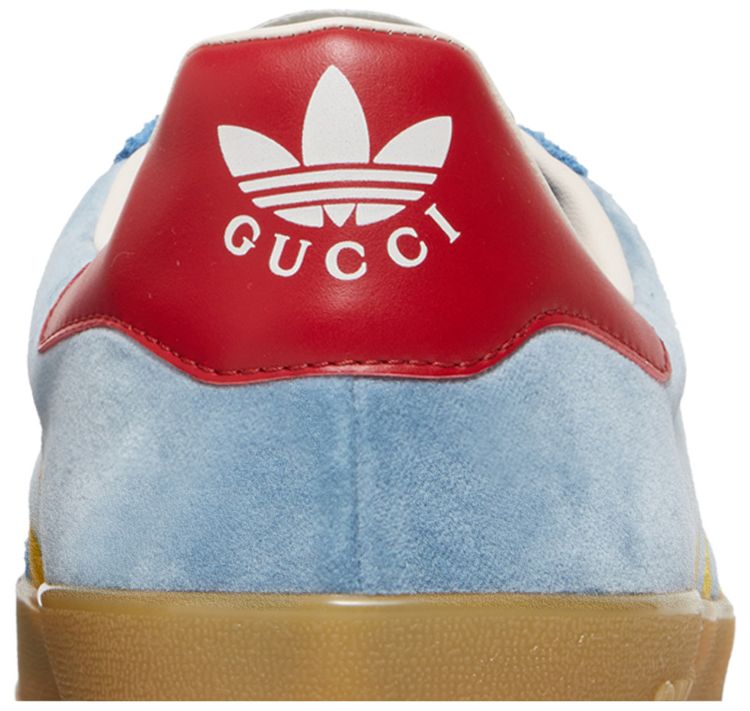 Adidas x Gucci Gazelle Light Blue Suede