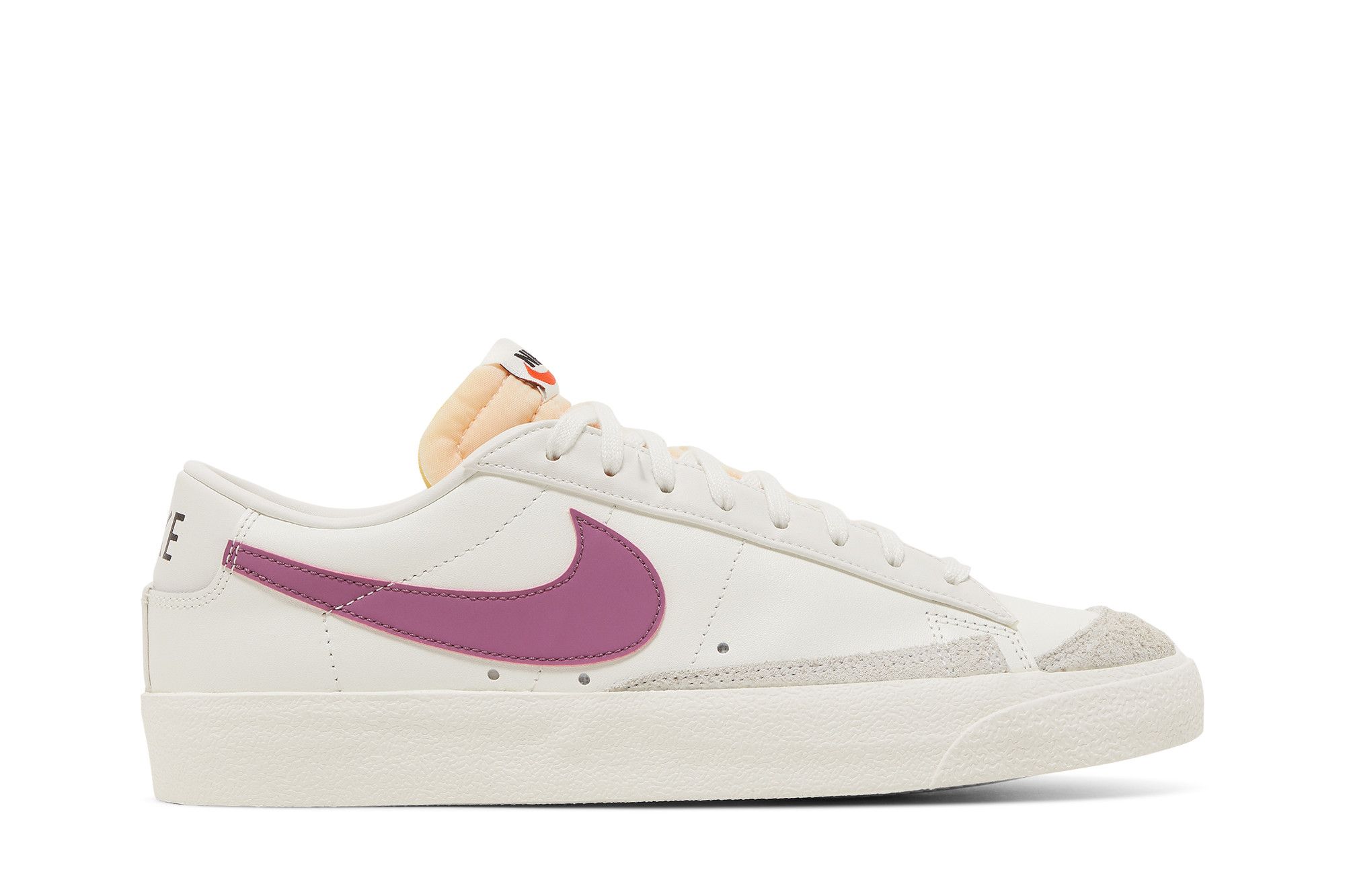 Blazer low leather purple top