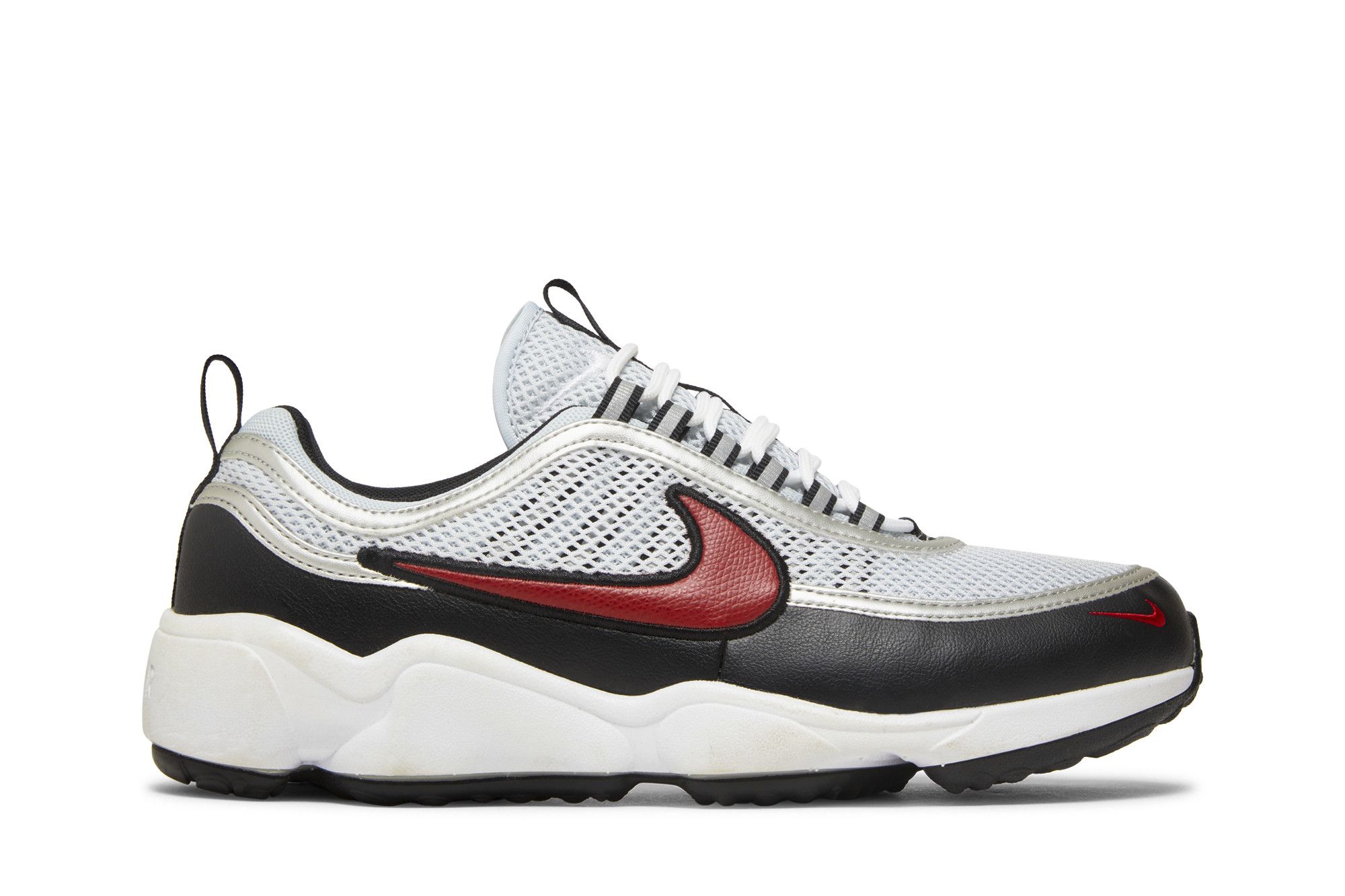 Wmns Air Zoom Spiridon Pure Platinum Desert Red