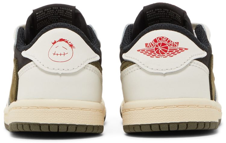 Travis Scott x Air Jordan 1 Retro Low OG SP TD Olive