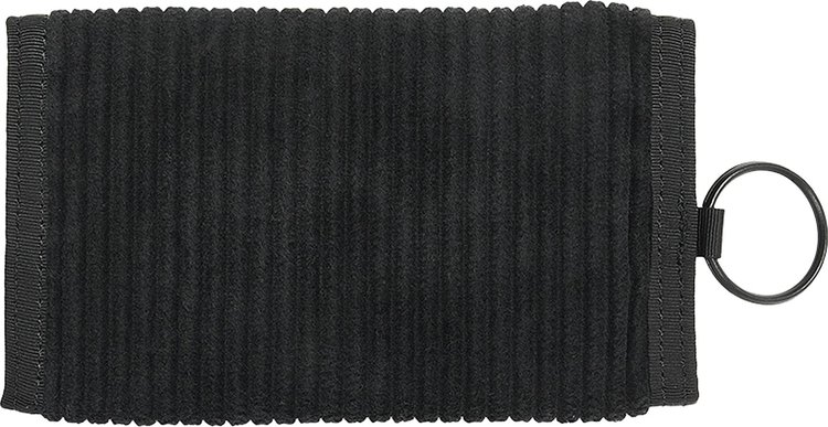 Palace Corduroy Tri Wallet Black