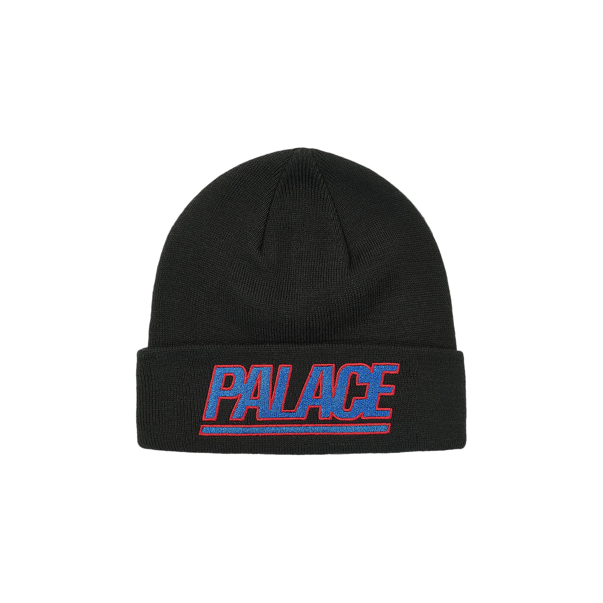 PALACE TGF Beanie ブラック Reflective Jacquard Gore-Tex Beanie Black - Winter 2021