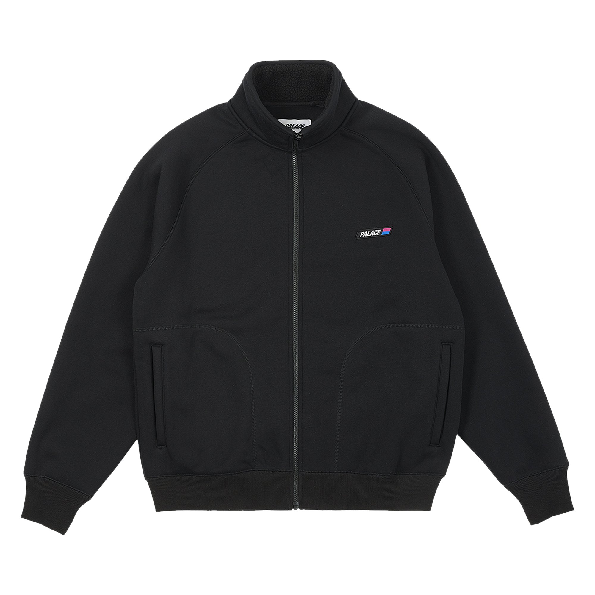 Palace Fleece Bonded Full Zip 'Black'