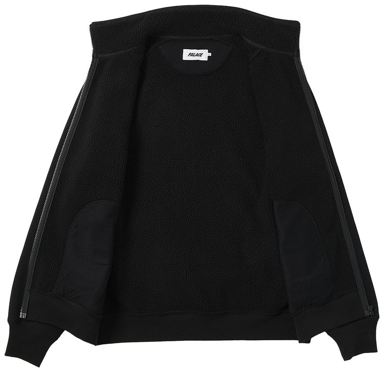 Palace Fleece Bonded Full Zip Black