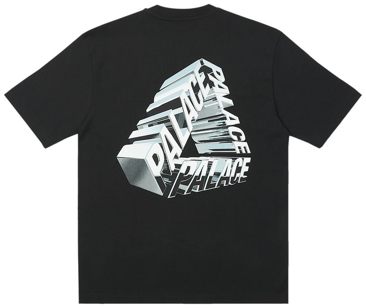 Palace Tri Chrome T Shirt Black
