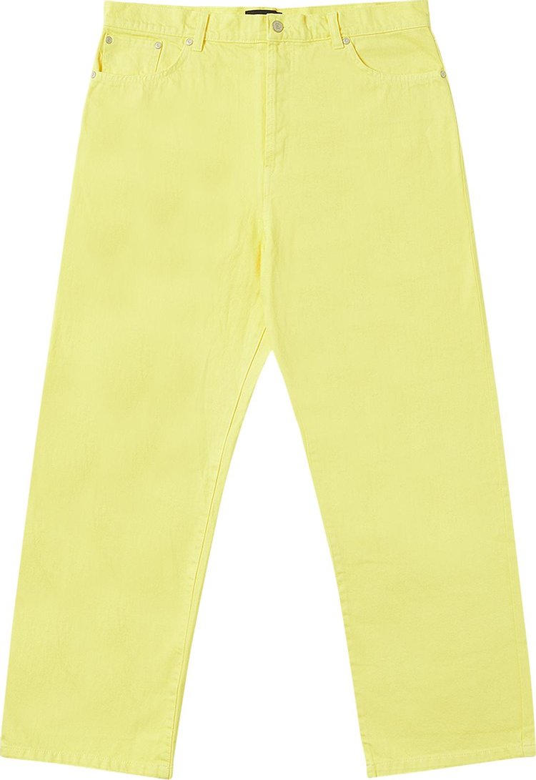 Palace Baggier Jean 'Pastel Yellow'