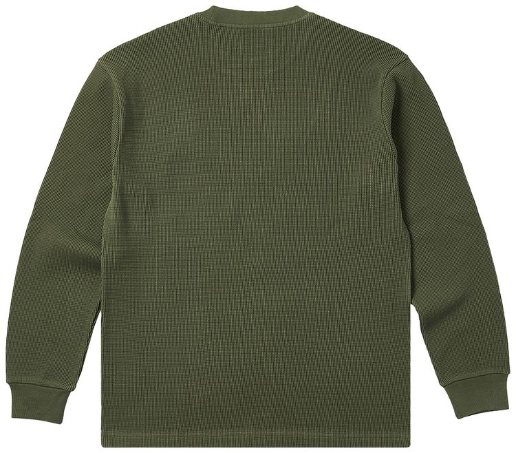Palace Waffle Long Sleeve The Deep Green