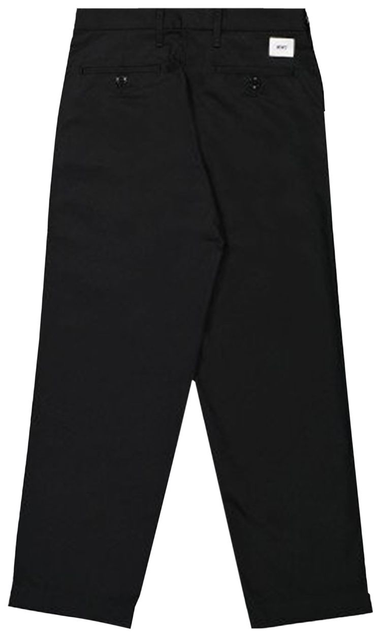 WTAPS Crease Trousers Black