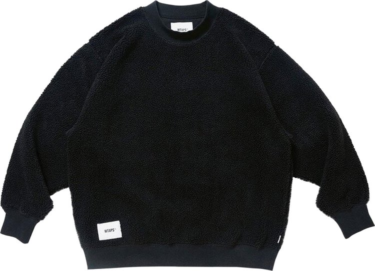 WTAPS Bevel Mock Neck Sweater 'Black'