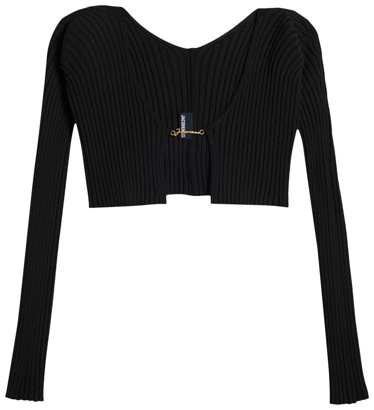 Jacquemus Le Cardigan Alzou Black