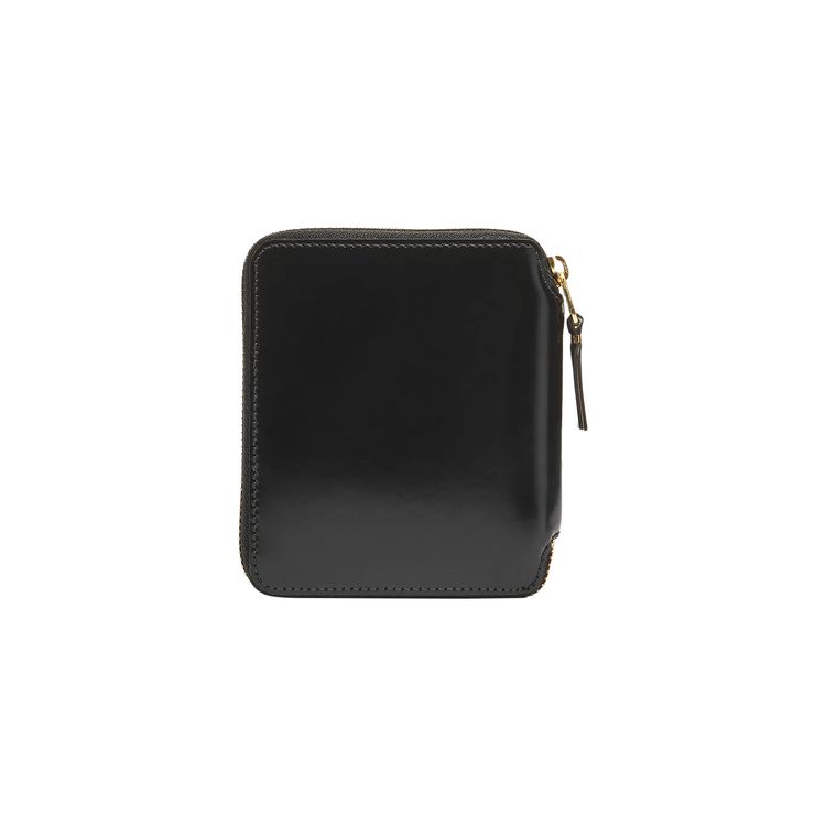 Comme des Garcons Wallet Zip Wallet With Mirror Black