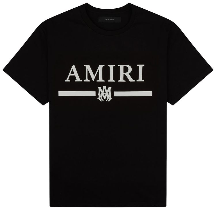 Amiri MA Bar Applique Tee Black