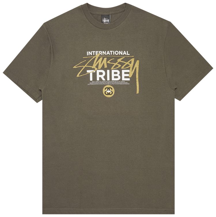 Stussy International Tribe Tee Olive