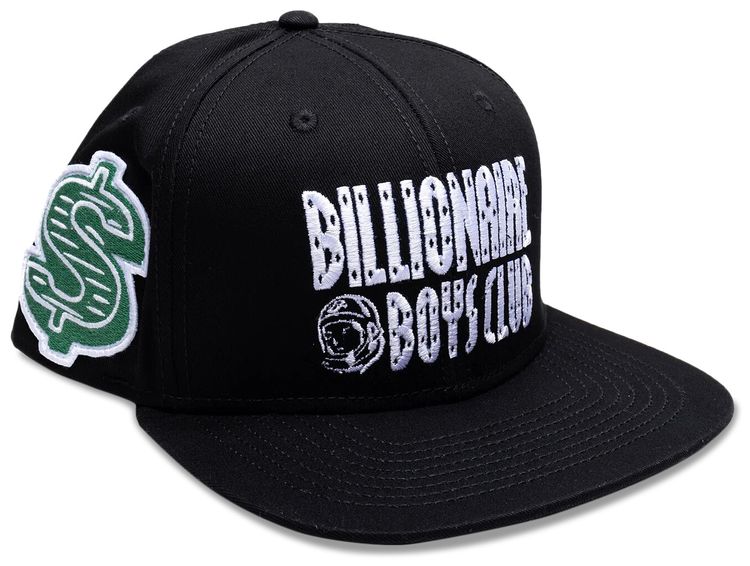 Billionaire Boys Club Dollar Snapback Hat Black