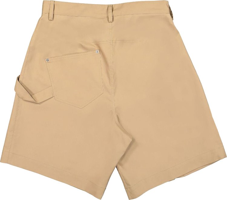 JW Anderson Twisted Chino Shorts Beige