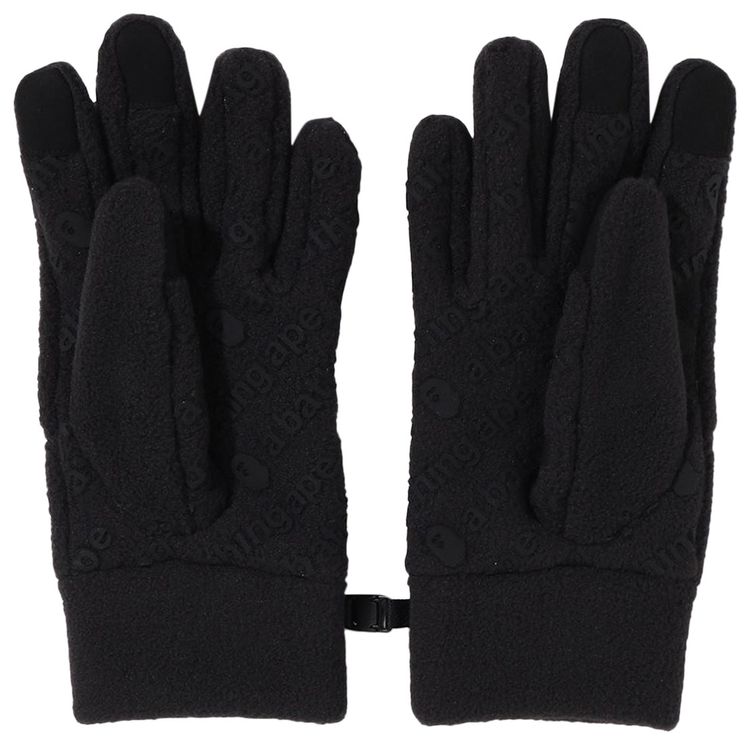BAPE Ape Face Glove Black