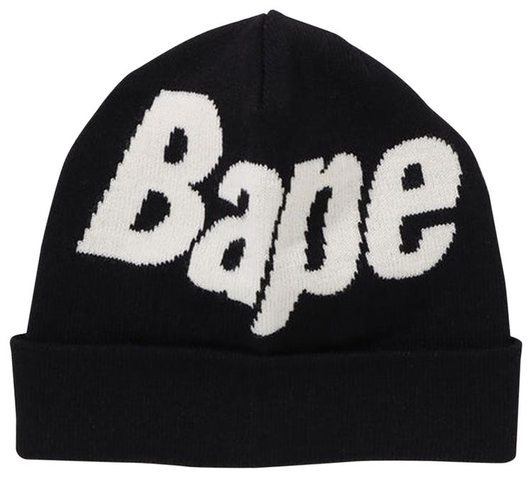 BAPE Knit Cap Black