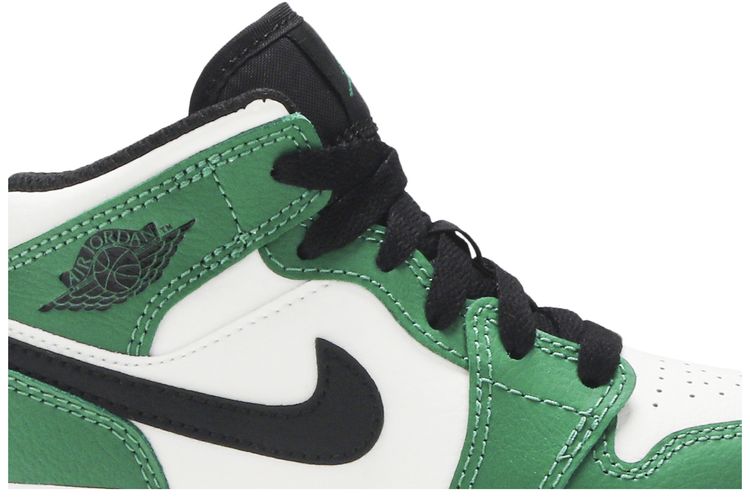 Air Jordan 1 Mid SE PS Pine Green