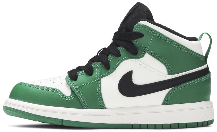 Air Jordan 1 Mid SE PS Pine Green