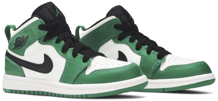 Air Jordan 1 Mid SE PS Pine Green