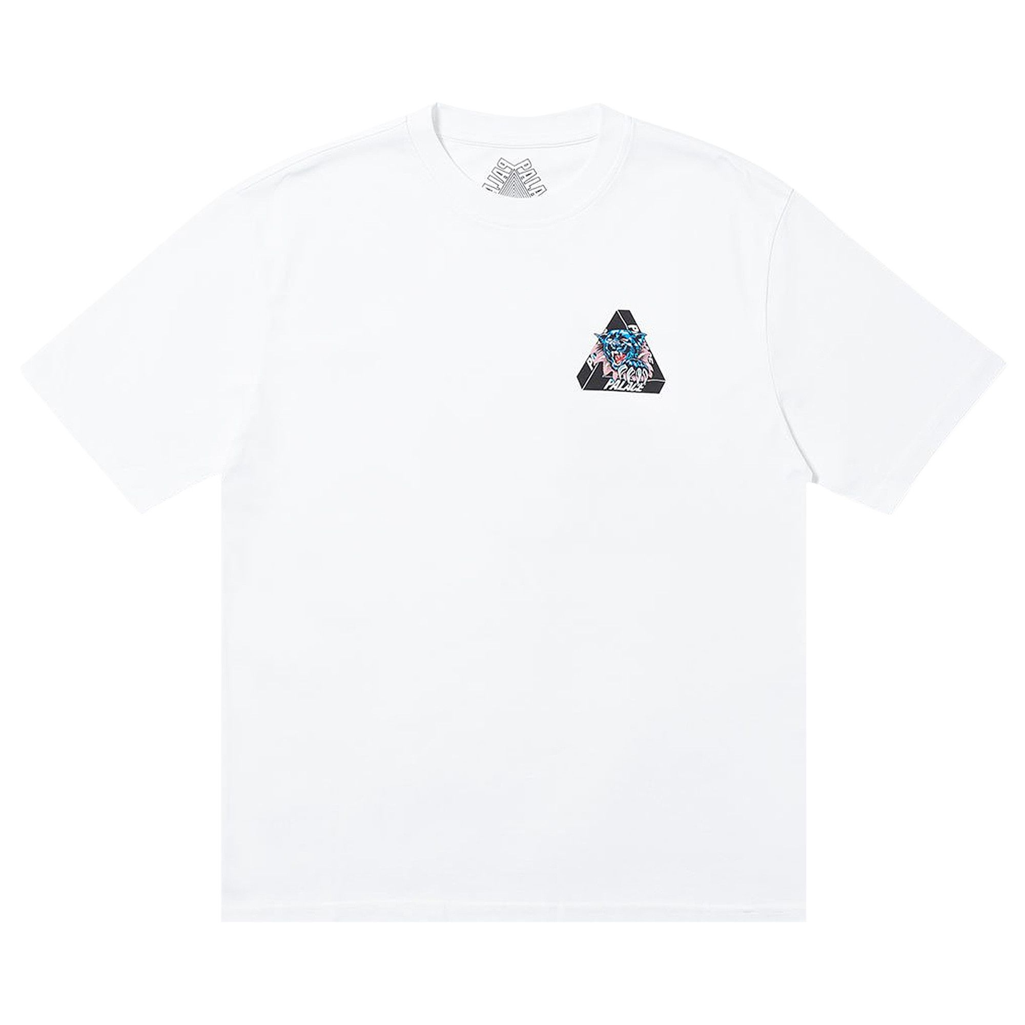 Buy Palace Ripped T-Shirt 'White' - P17TS076 | GOAT