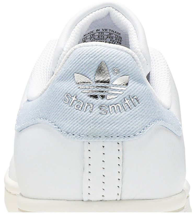 Adidas Wmns Stan Smith White Silver Metallic