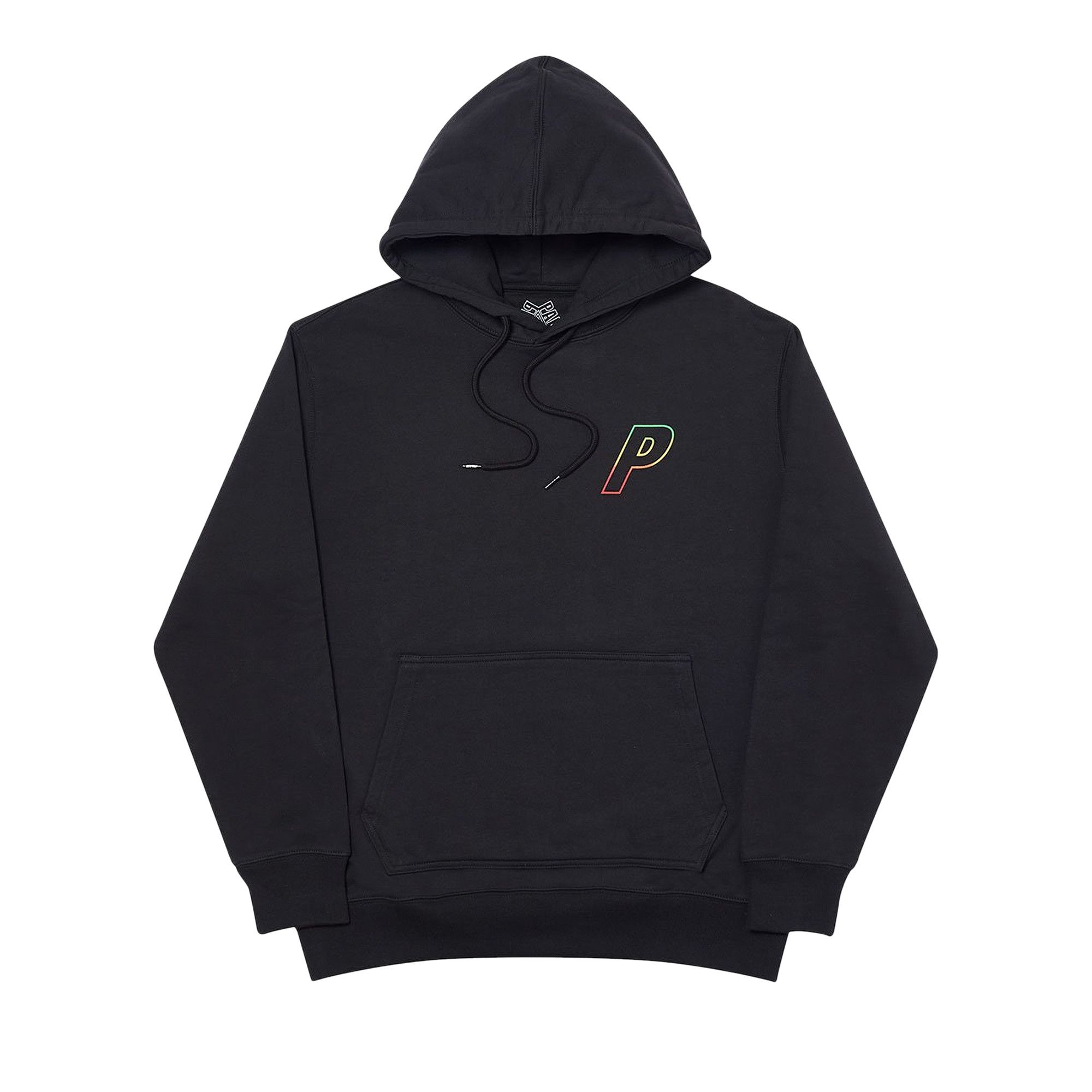 Buy Palace Linear Triple Fade Hoodie Black P17HD072 GOAT