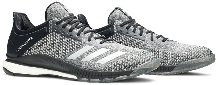 Adidas Wmns Crazyflight X 2 Black Silver Metallic