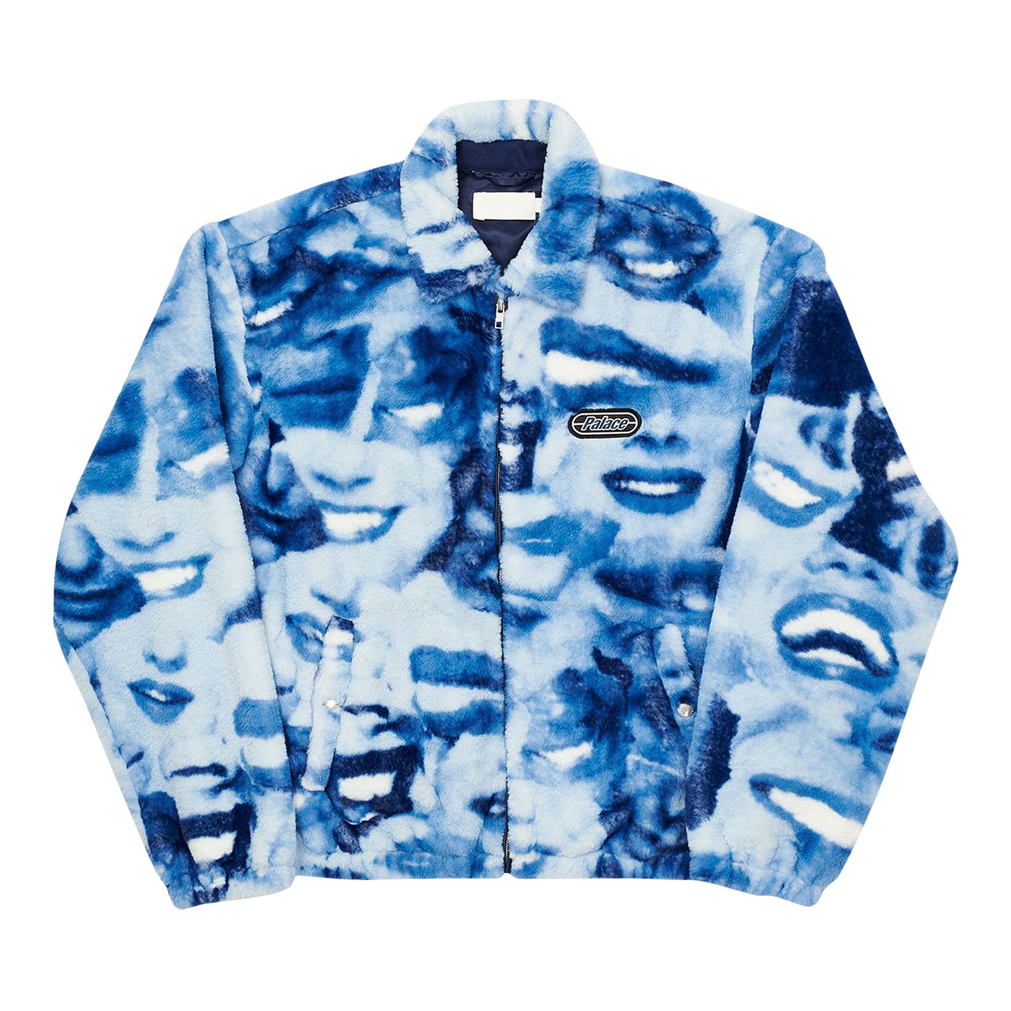 Buy Palace John & Molly Mouf Zip Jacket 'Blue' - P19JK007 | GOAT