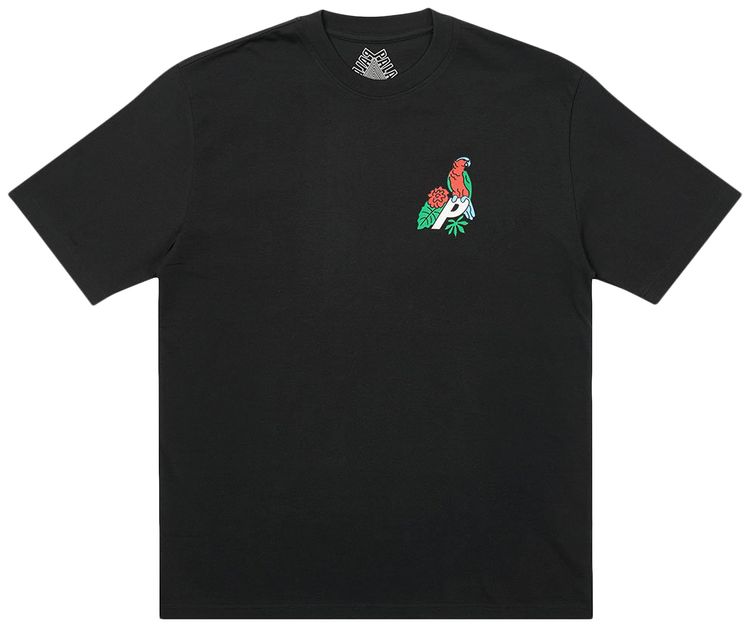 Palace Parrot Palace 3 T Shirt Black
