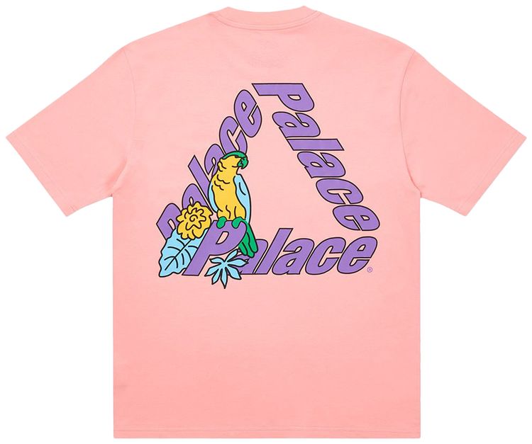 Palace Parrot Palace 3 T Shirt Pink