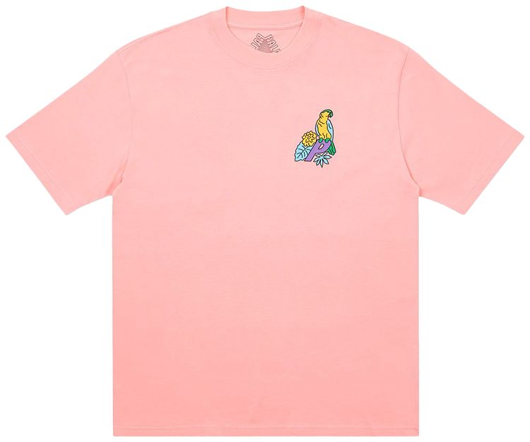 Palace Parrot Palace 3 T Shirt Pink