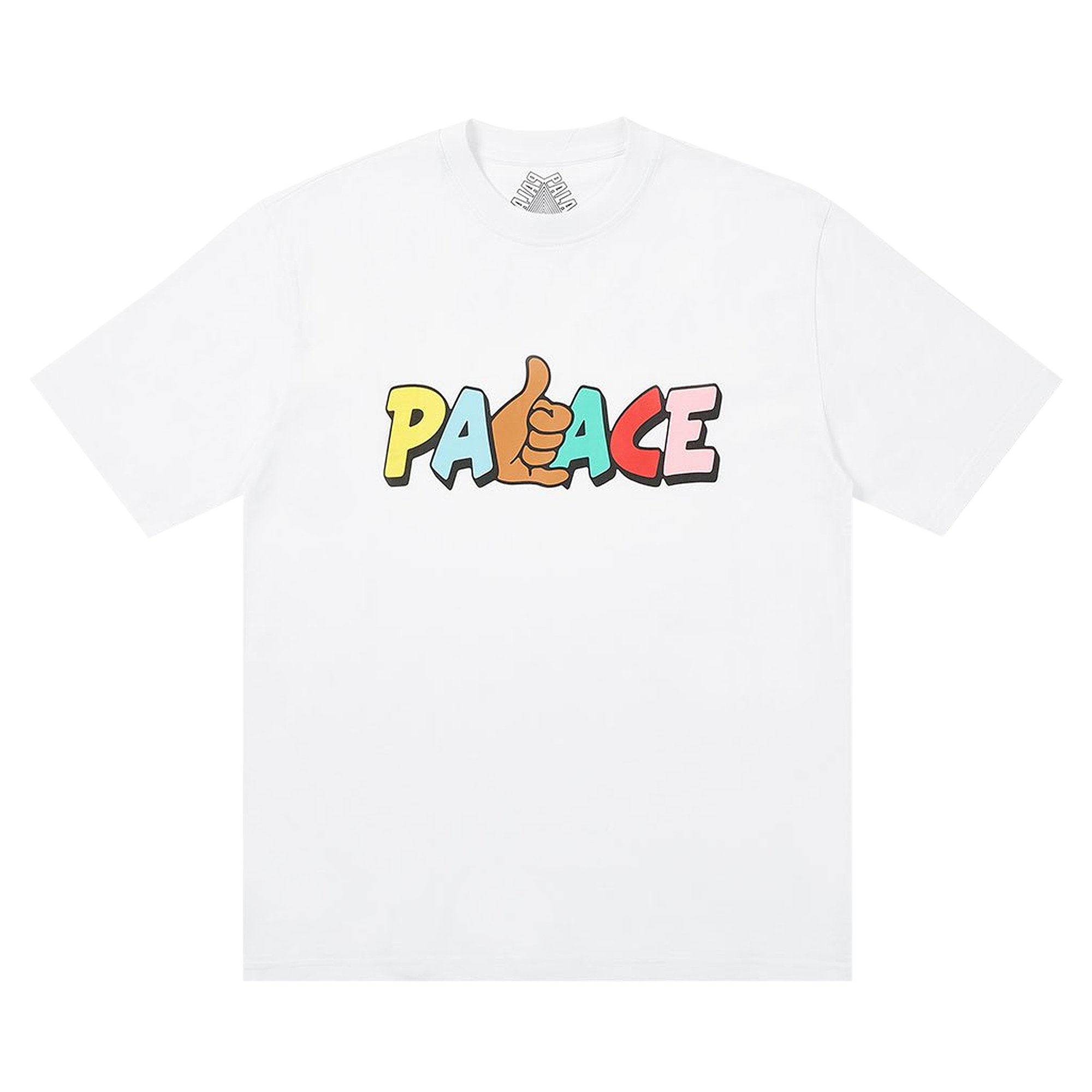 Buy Palace Shitfaced Shaka T-Shirt 'White' - P19TS142 | GOAT