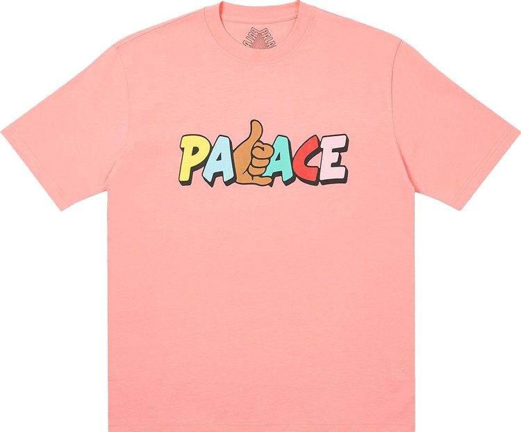 Palace Shitfaced Shaka T Shirt Pink