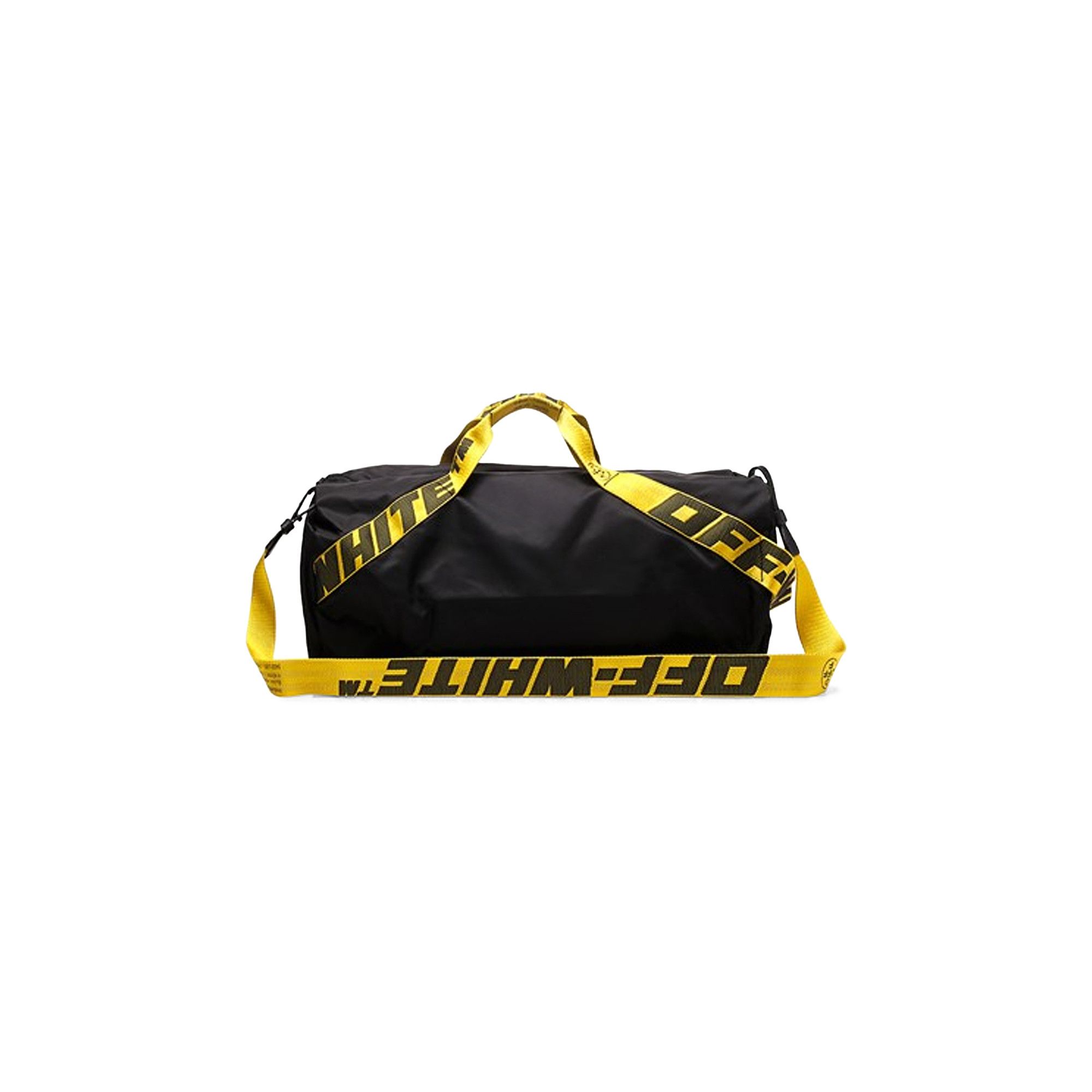 Buy Off White Nylon Duffle Bag Black OMNA108E20FAB0011000 GOAT