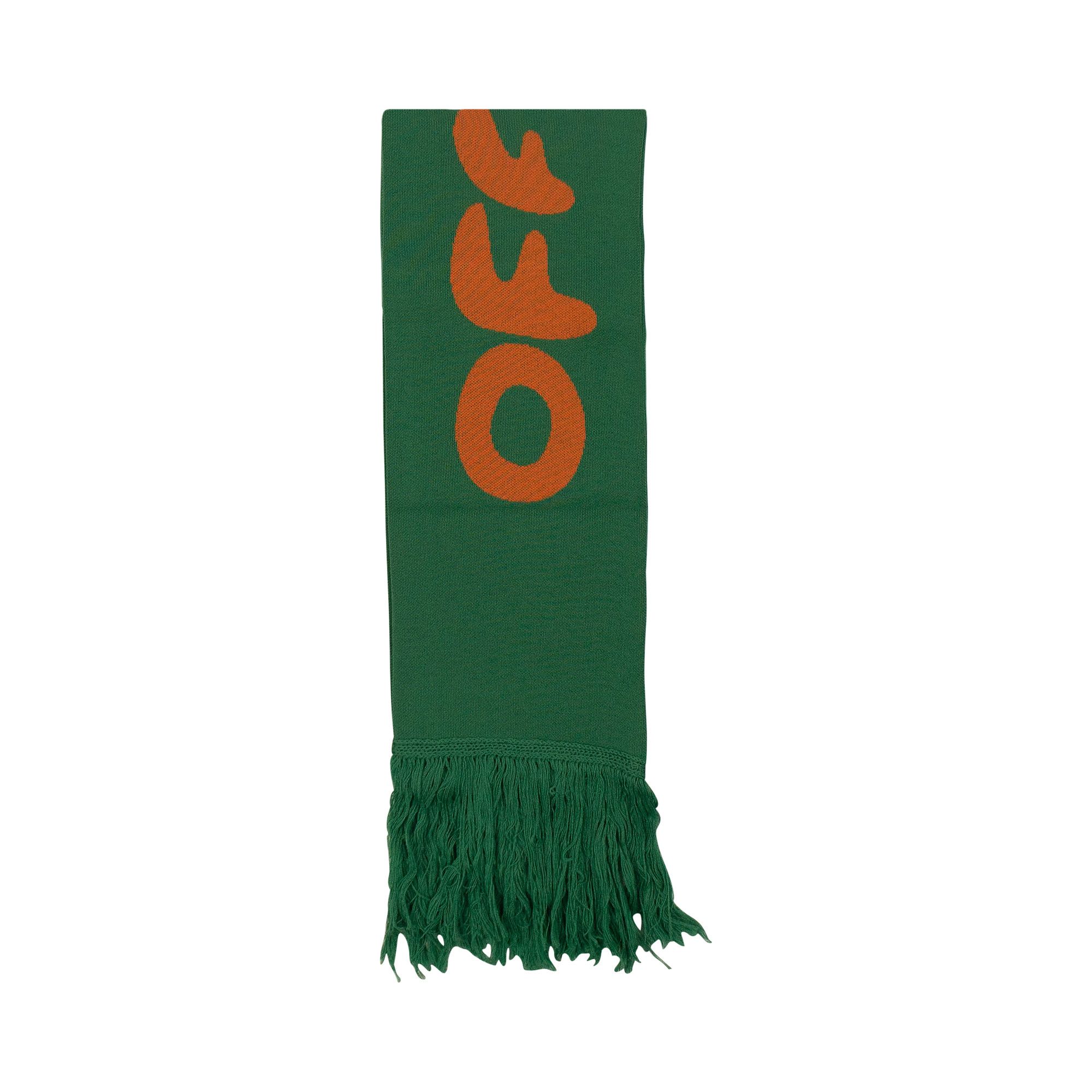 Buy Off White Wool Impressionism Scarf Green OMMA001R194070144019 GOAT