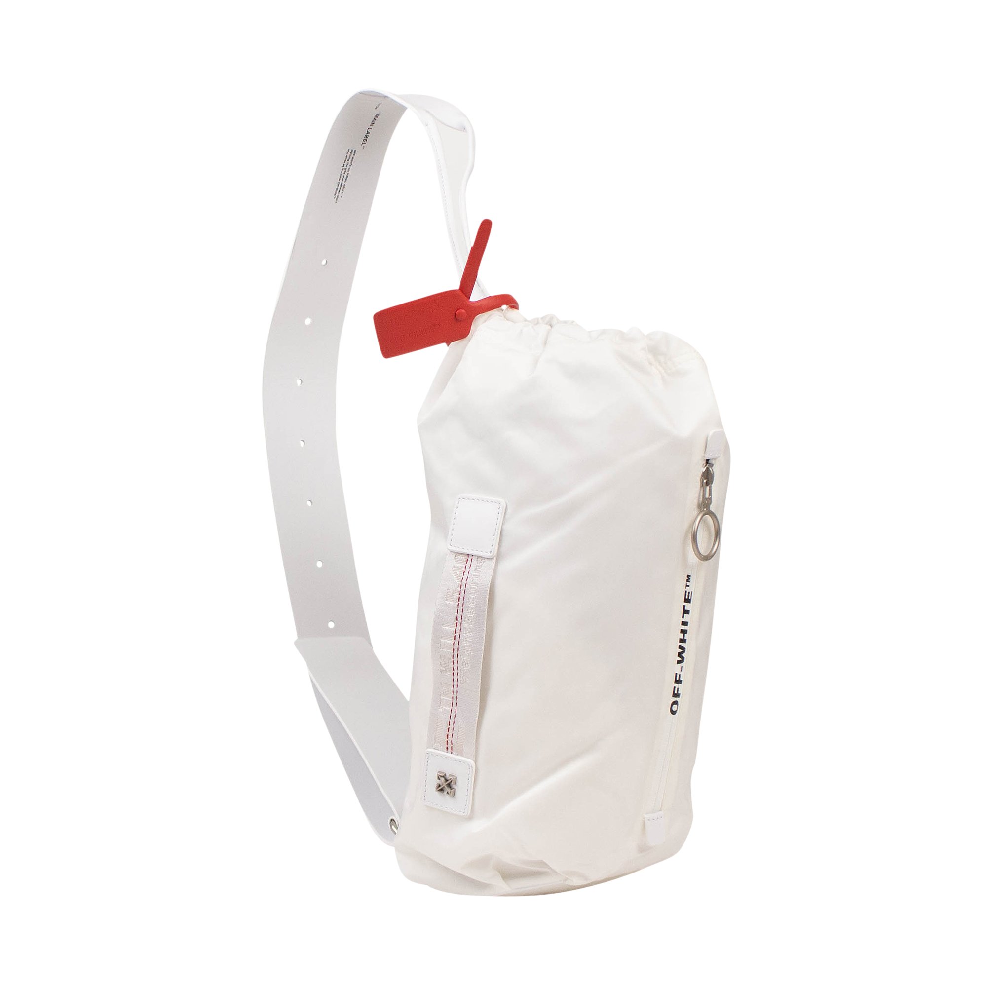 Off-White Nylon Convertible Bum Bag 'White'