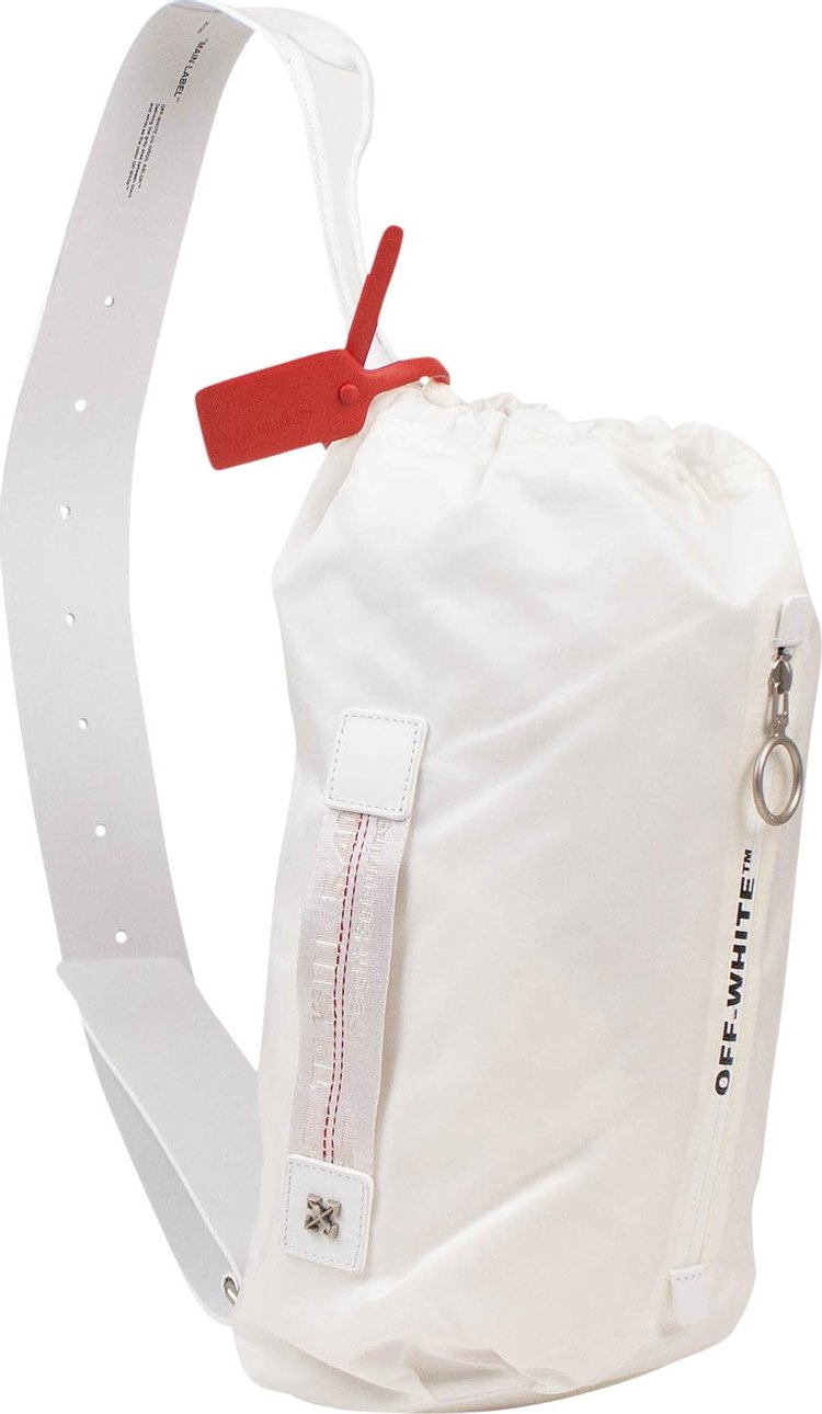 Off-White Nylon Convertible Bum Bag 'White'