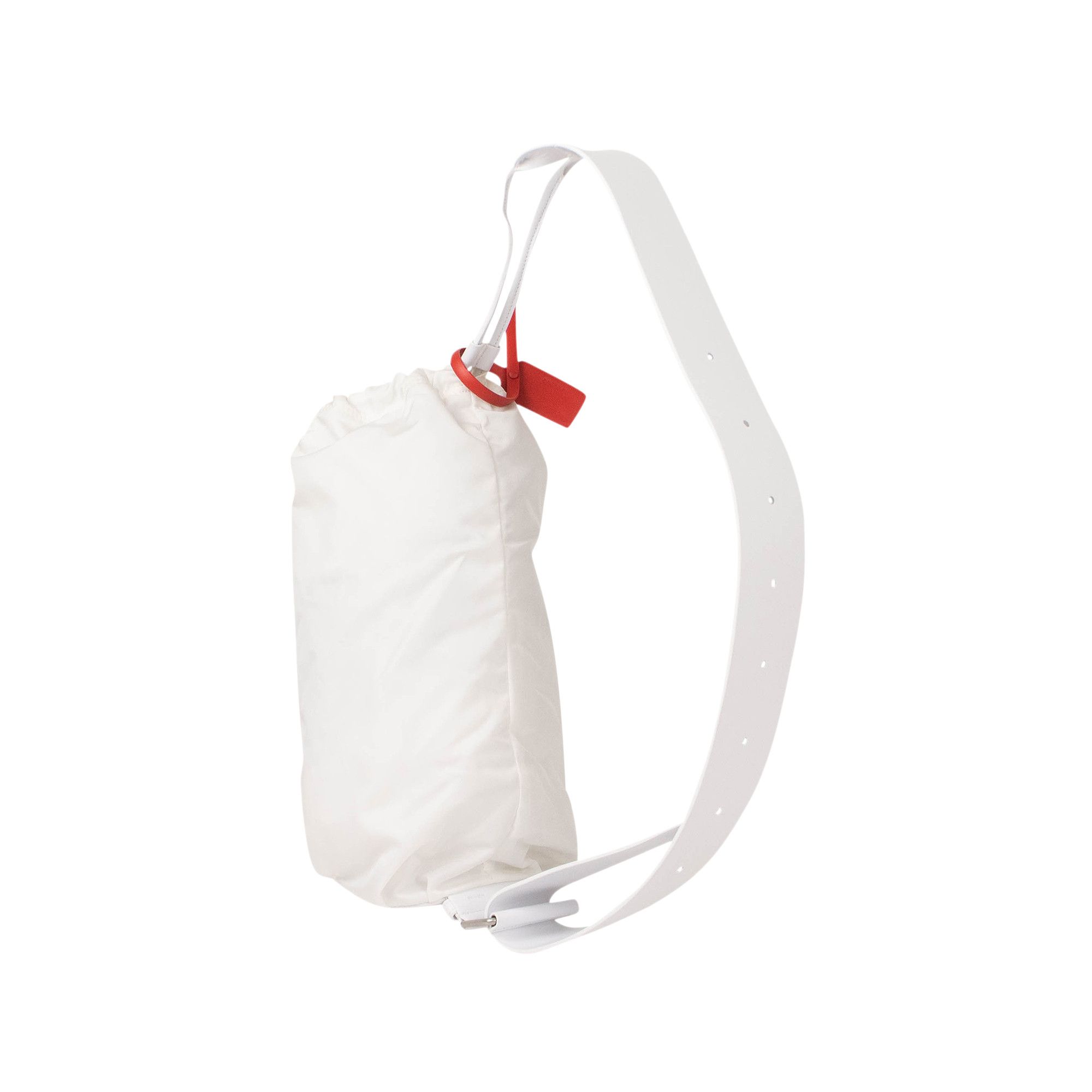 Buy Off-White Nylon Convertible Bum Bag 'White