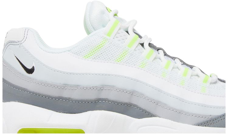 Air Max 95 Recraft GS Logos Pack   White Neon