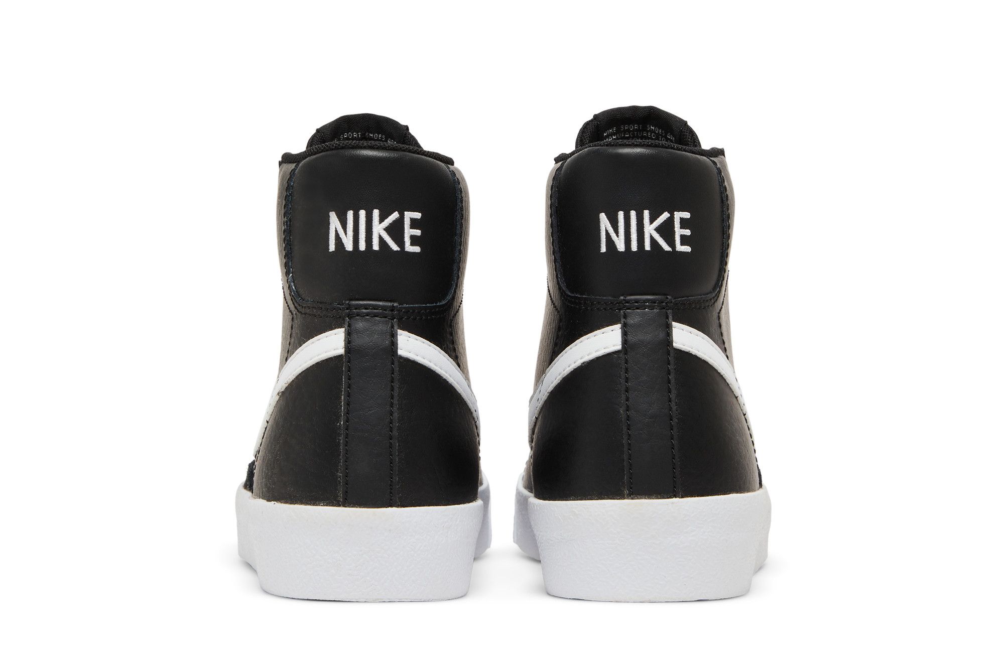 nike blazer mid 77 vintage black and white