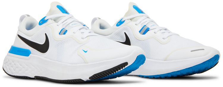 React Miler White Photo Blue