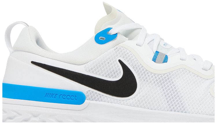 React Miler White Photo Blue