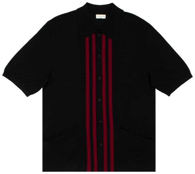 Dries Van Noten Short Sleeve Cardigan Black