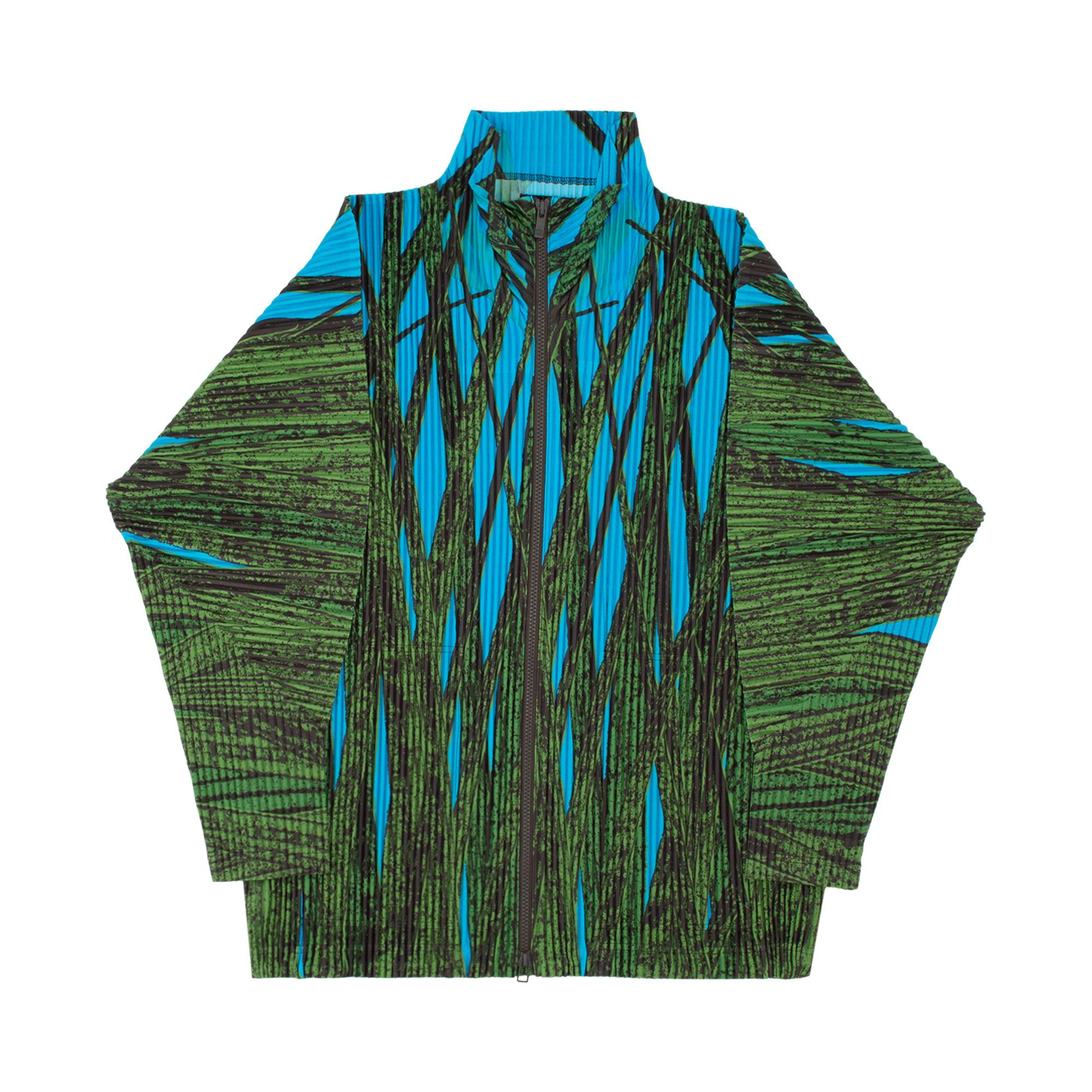 Buy Homme Plissé Issey Miyake Grass Field Shirt 'Green