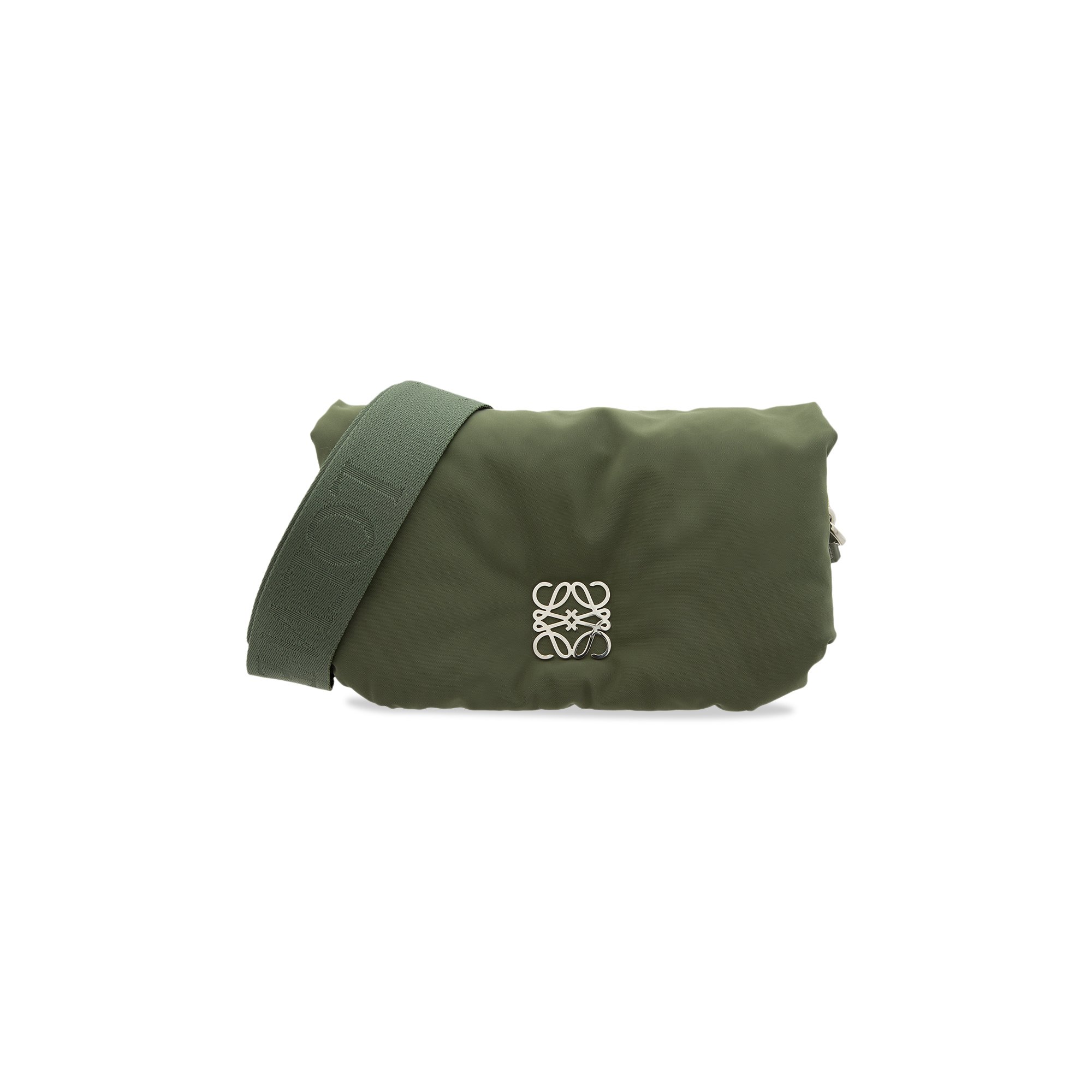 Buy Loewe Goya Puffer Nylon Mini Bag 'Vintage Khaki' - A896W56X02 